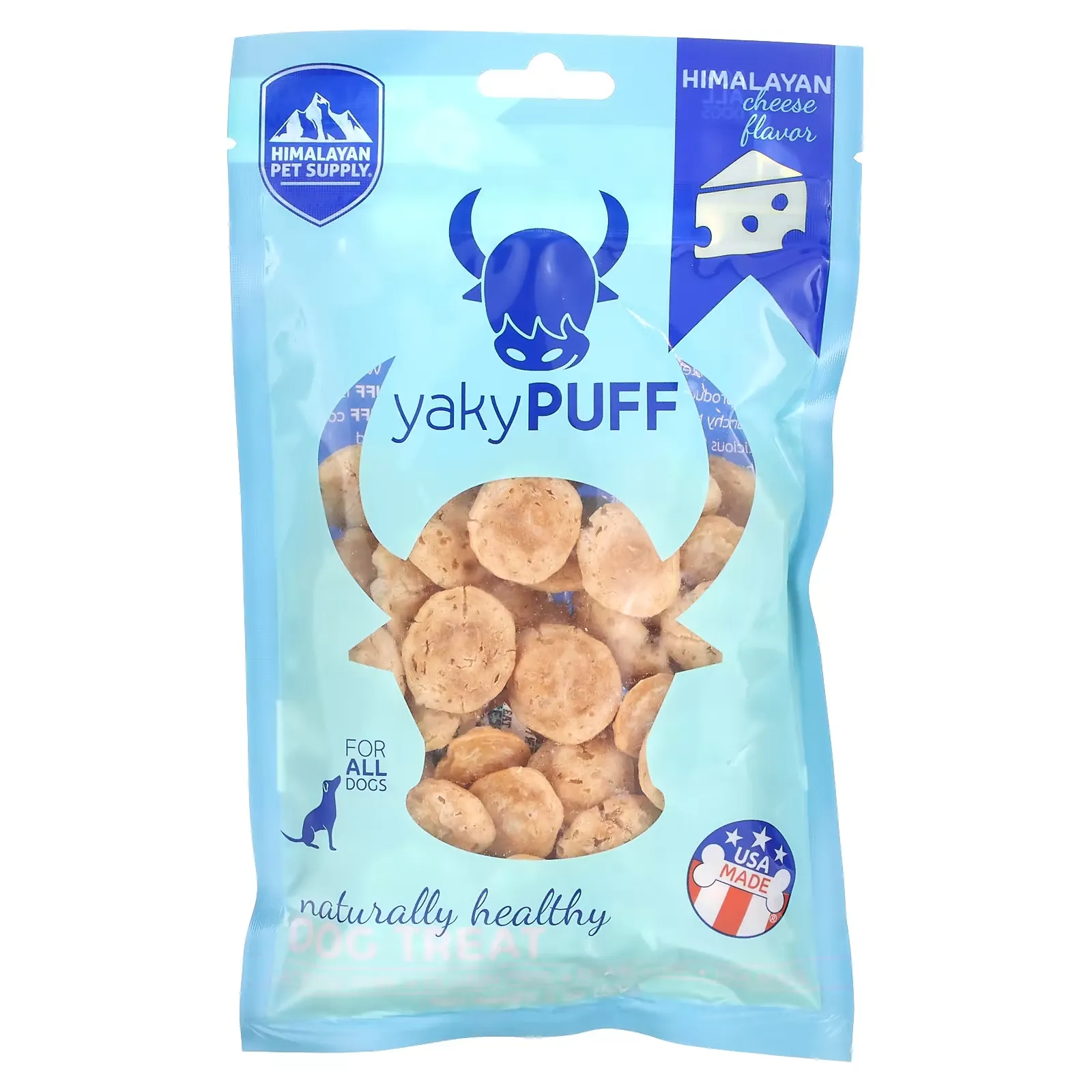 YakyPuff Dog Treat, Himalayan Cheese, 2 oz (57 g)