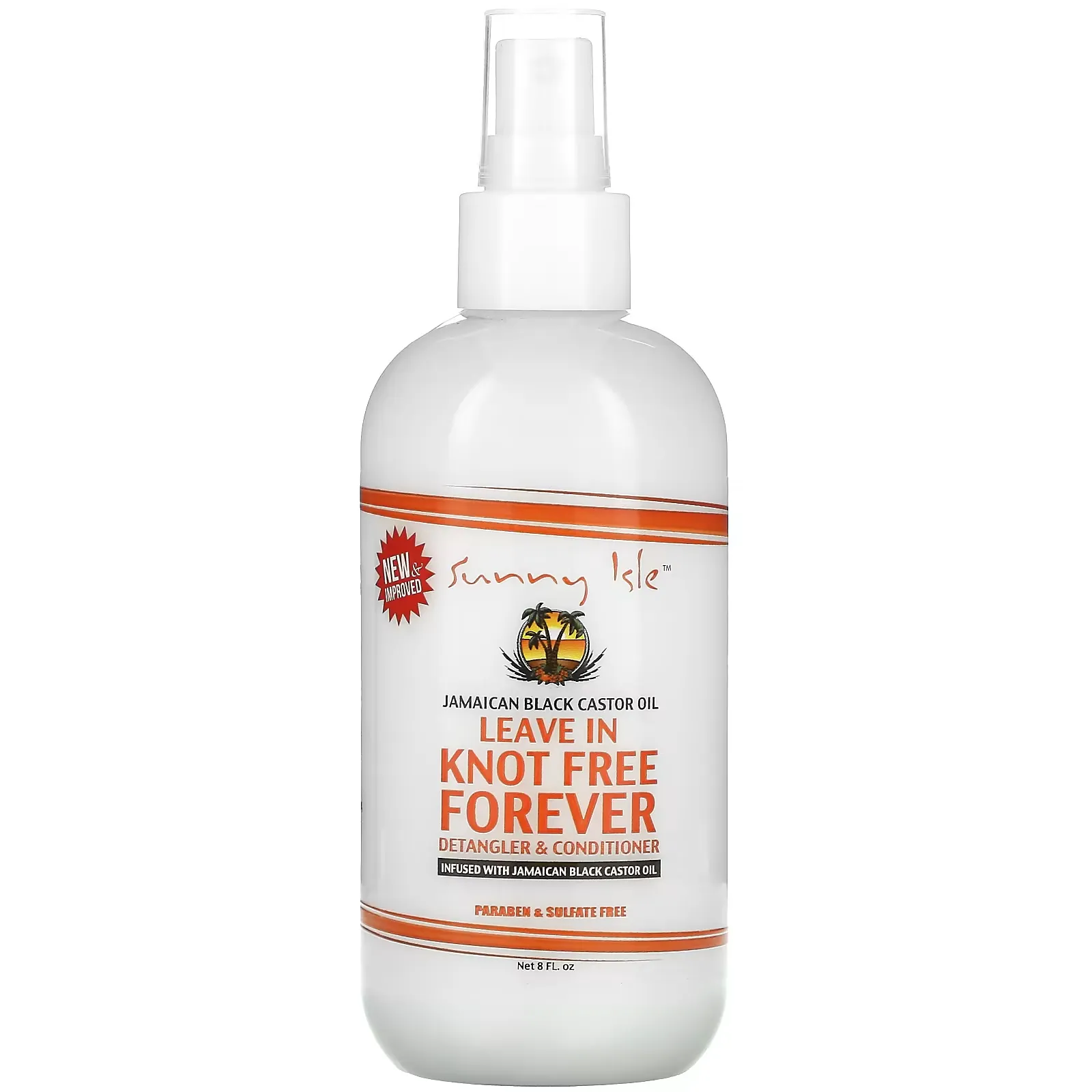 Jamaican Black Castor Oil, Leave in Knot Free Forever, 8 fl oz