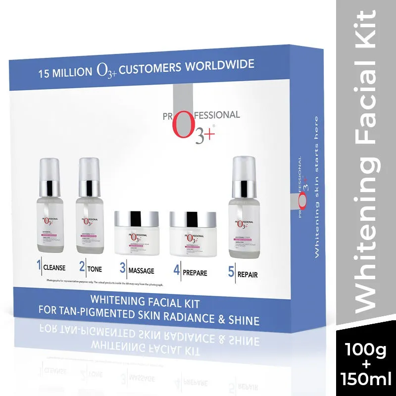 O3+ Whitening Facial Kit for Tan-Pigmented Skin