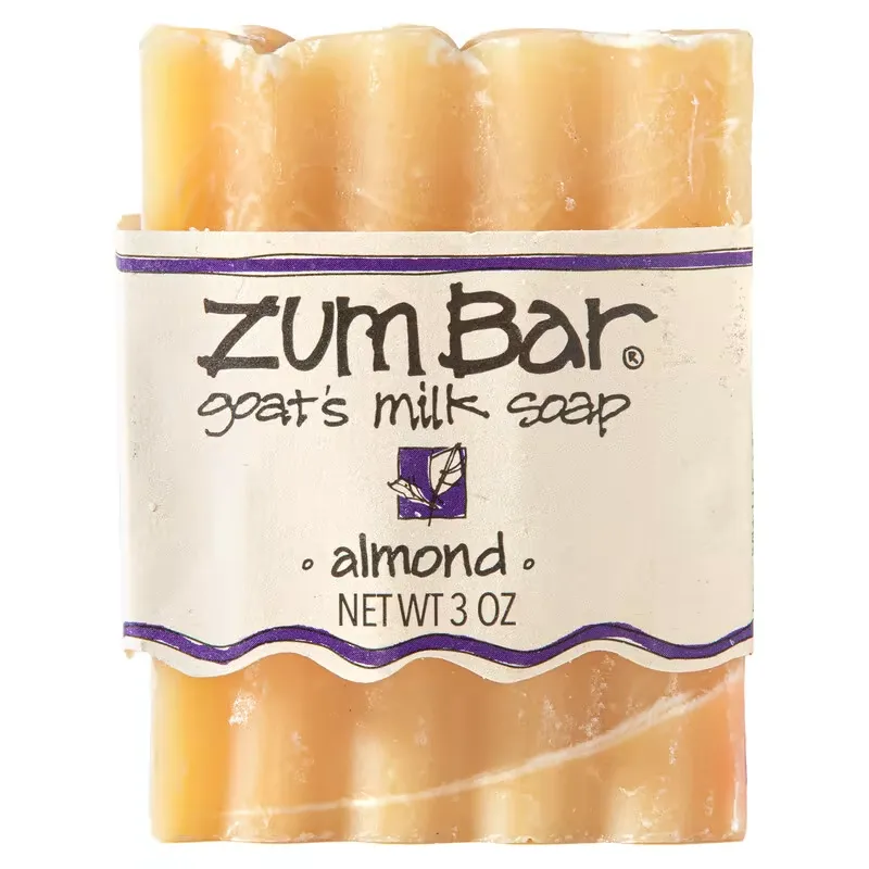 Zum Bar, Goat's Milk Soap, Almond, 3 oz Bar