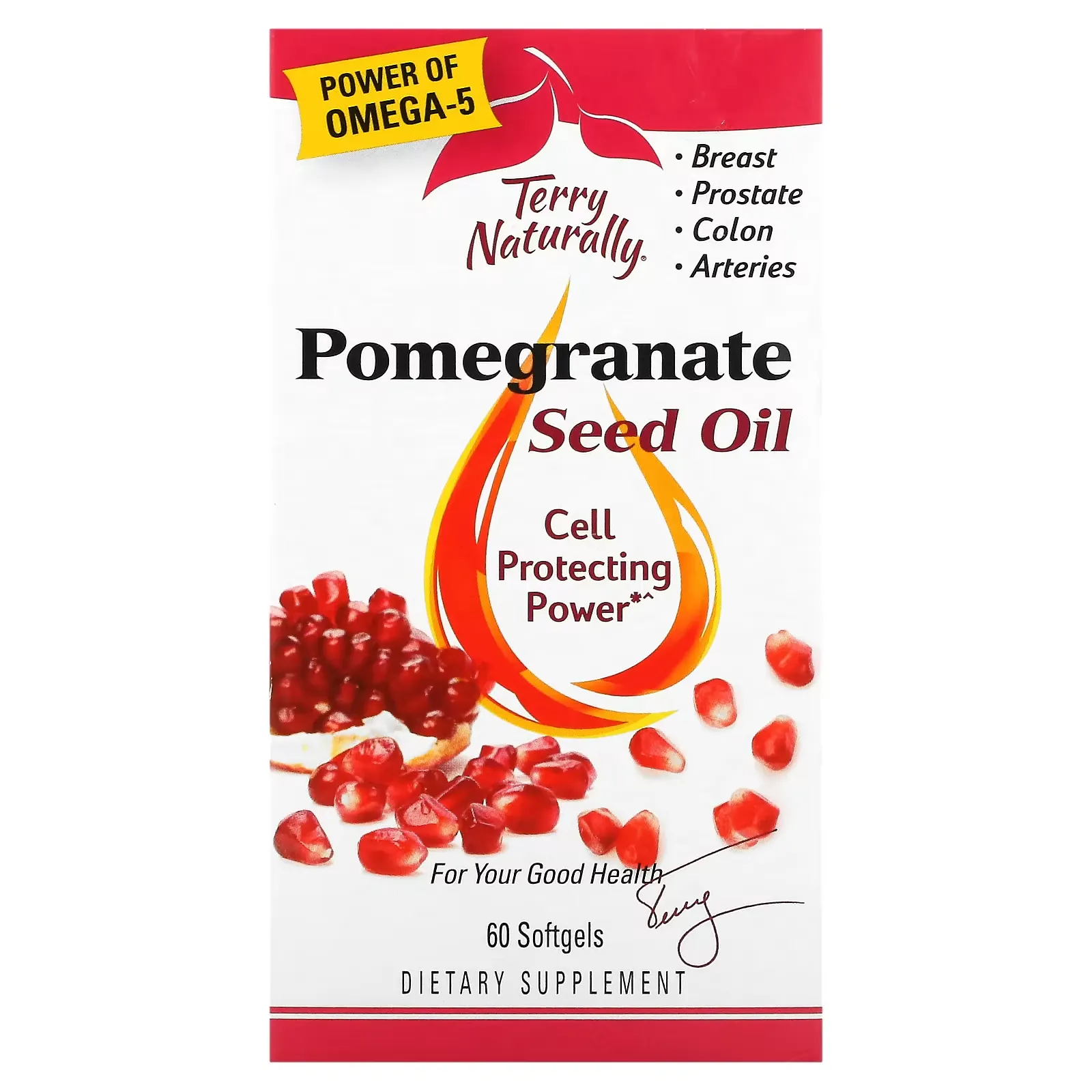 Pomegranate Seed Oil, 60 Softgels