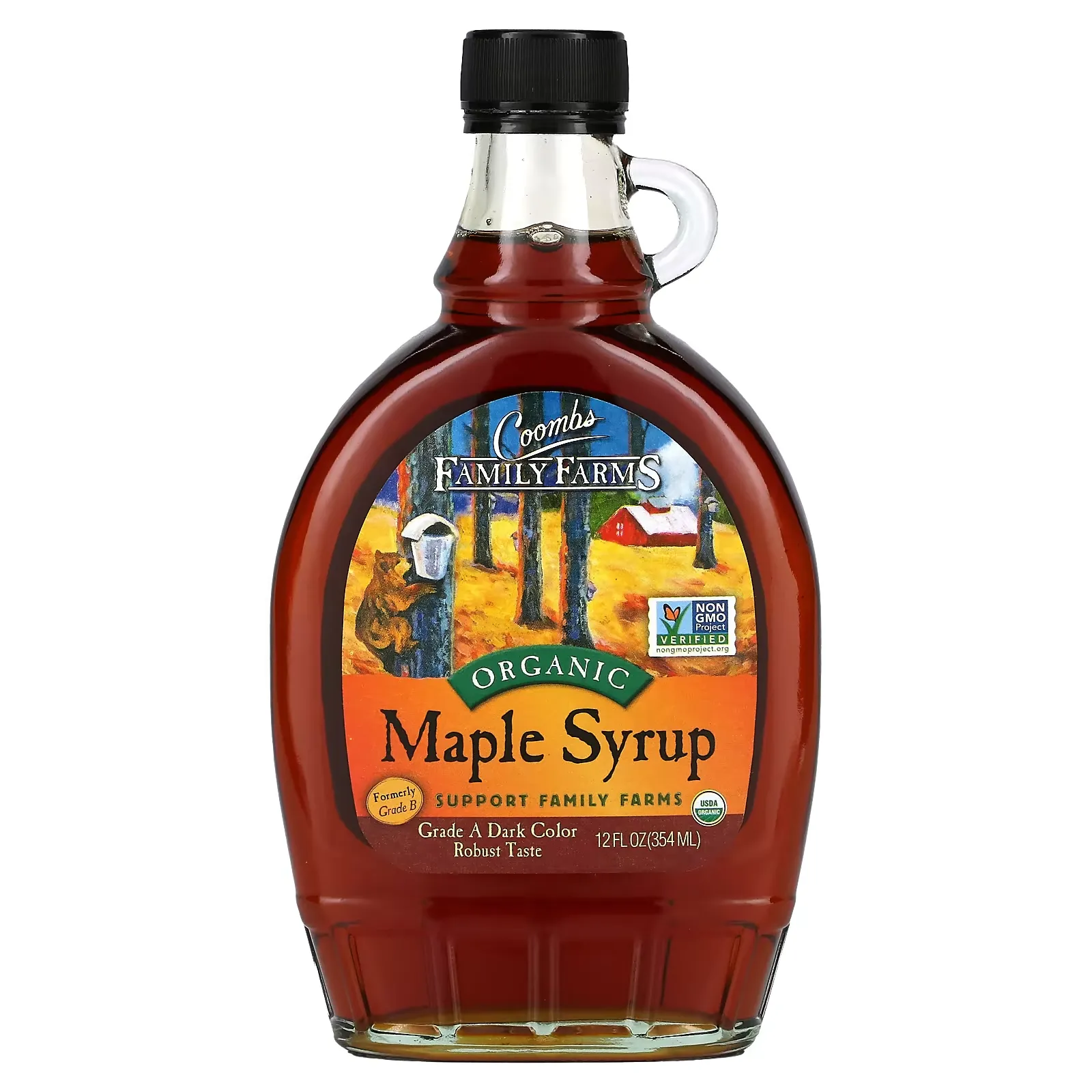 Organic Maple Syrup, 12 fl oz (354 ml)