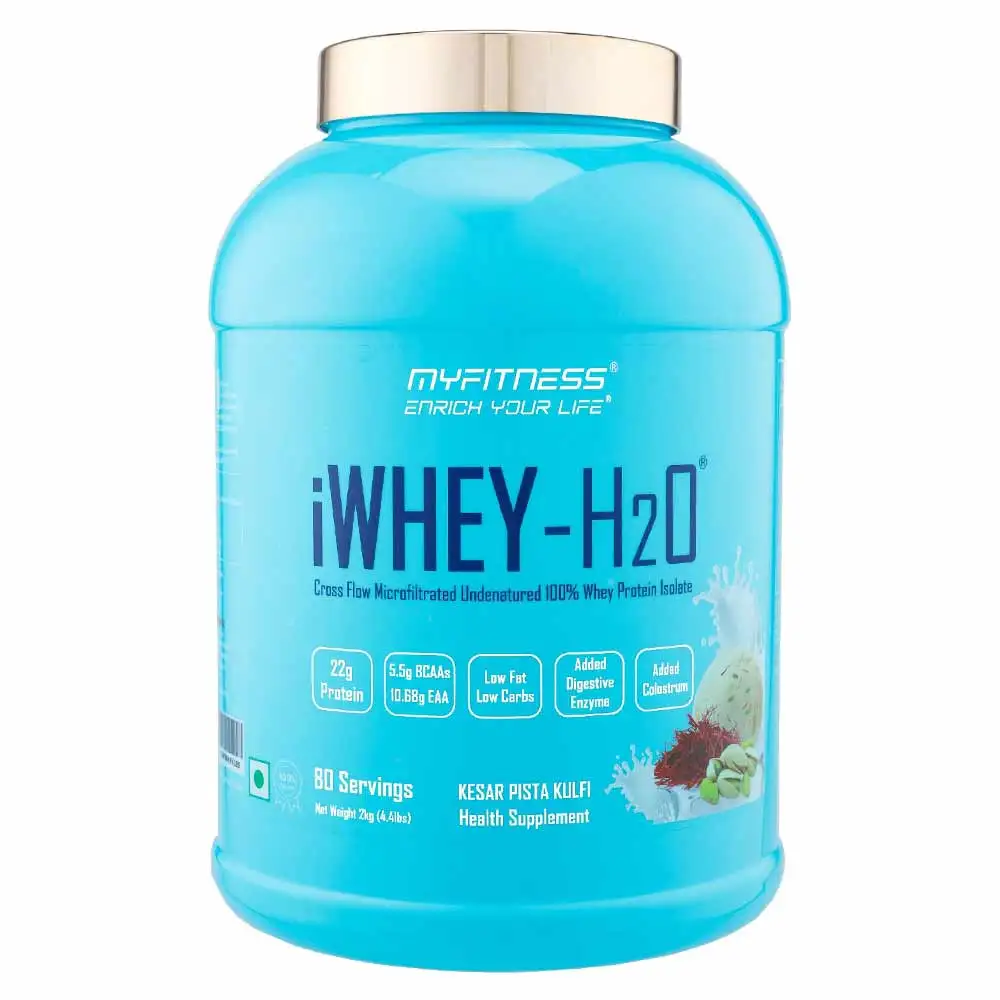 Myfitness iWHEY- H2O,  4.4 lb  Kesar Pista Kulfi