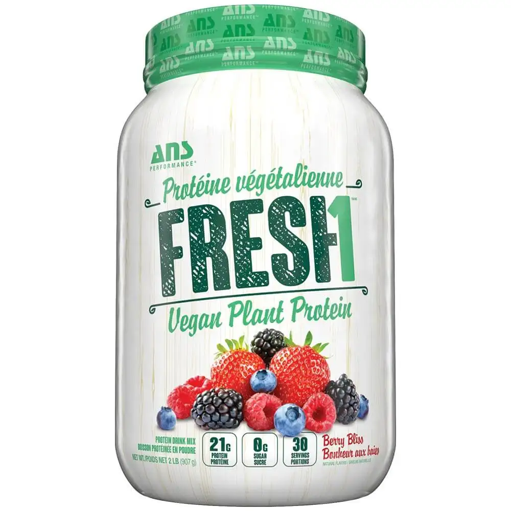 ANS Performance FRESH1 Vegan Protein,  2 lb  Berry Bliss