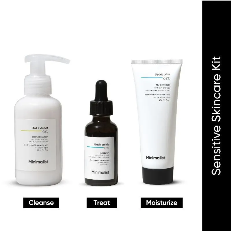 Minimalist Sensitive Skincare Kit