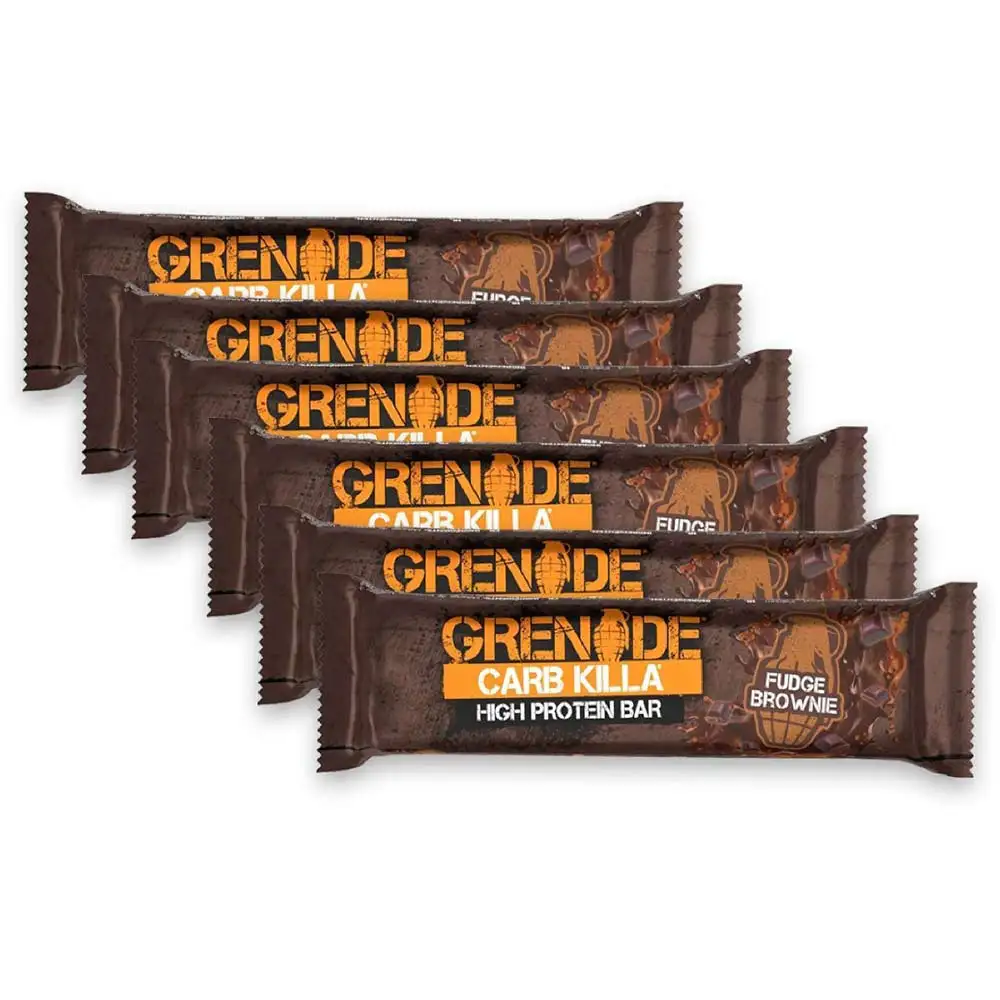 Grenade Carb Killa High Protein Bar,  6 bar(s)  Fudge Brownie