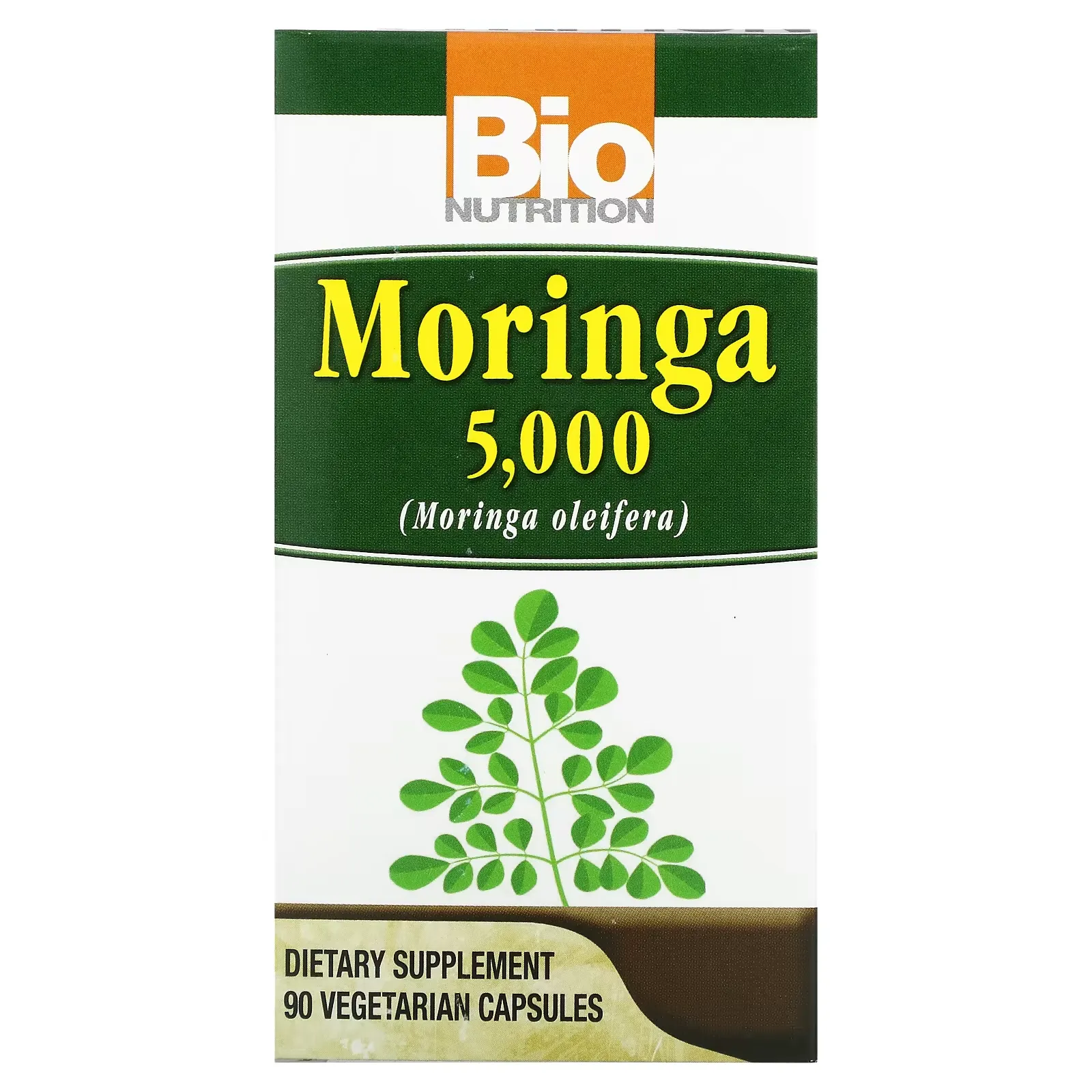 Moringa 5,000, 90 Vegetable Capsules