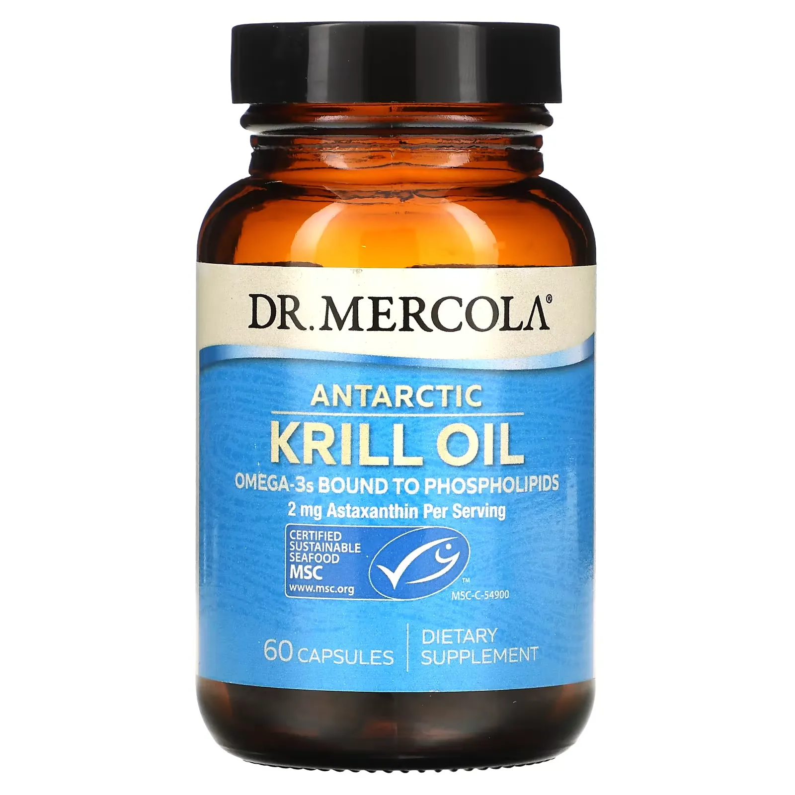 Antarctic Krill Oil, 60 Capsules