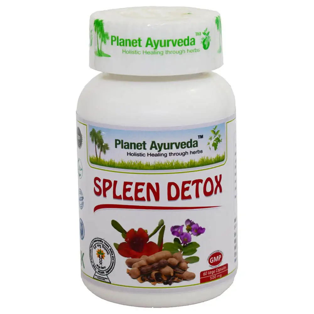 Planet Ayurveda Spleen Detox (500 mg),  60 veggie capsule(s)