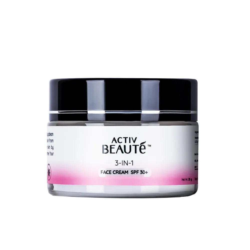 Activ Beaute 3-In-1 Face Cream SPF 30+