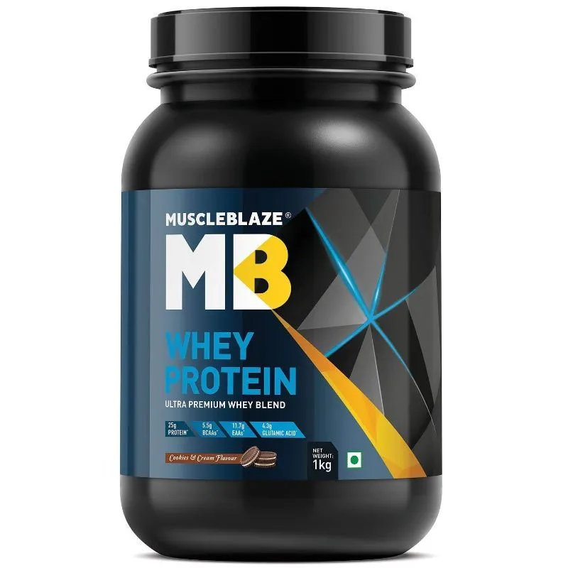 MuscleBlaze Whey Protein - Cookies & Cream