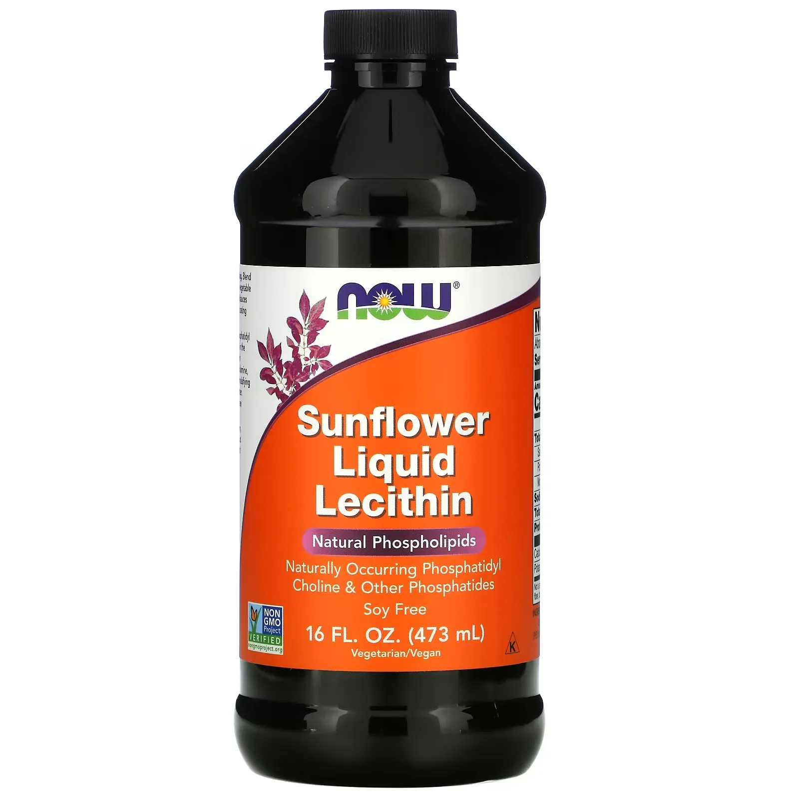 Sunflower Liquid Lecithin, 16 fl oz (473 ml)