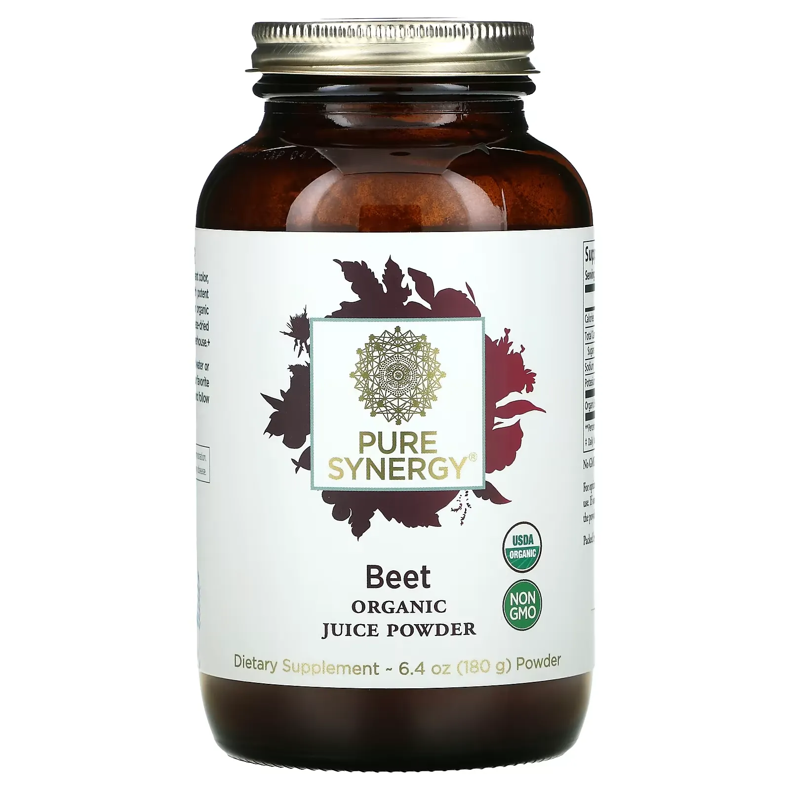 Organic Juice Powder, Beet, 6.4 oz (180 g)