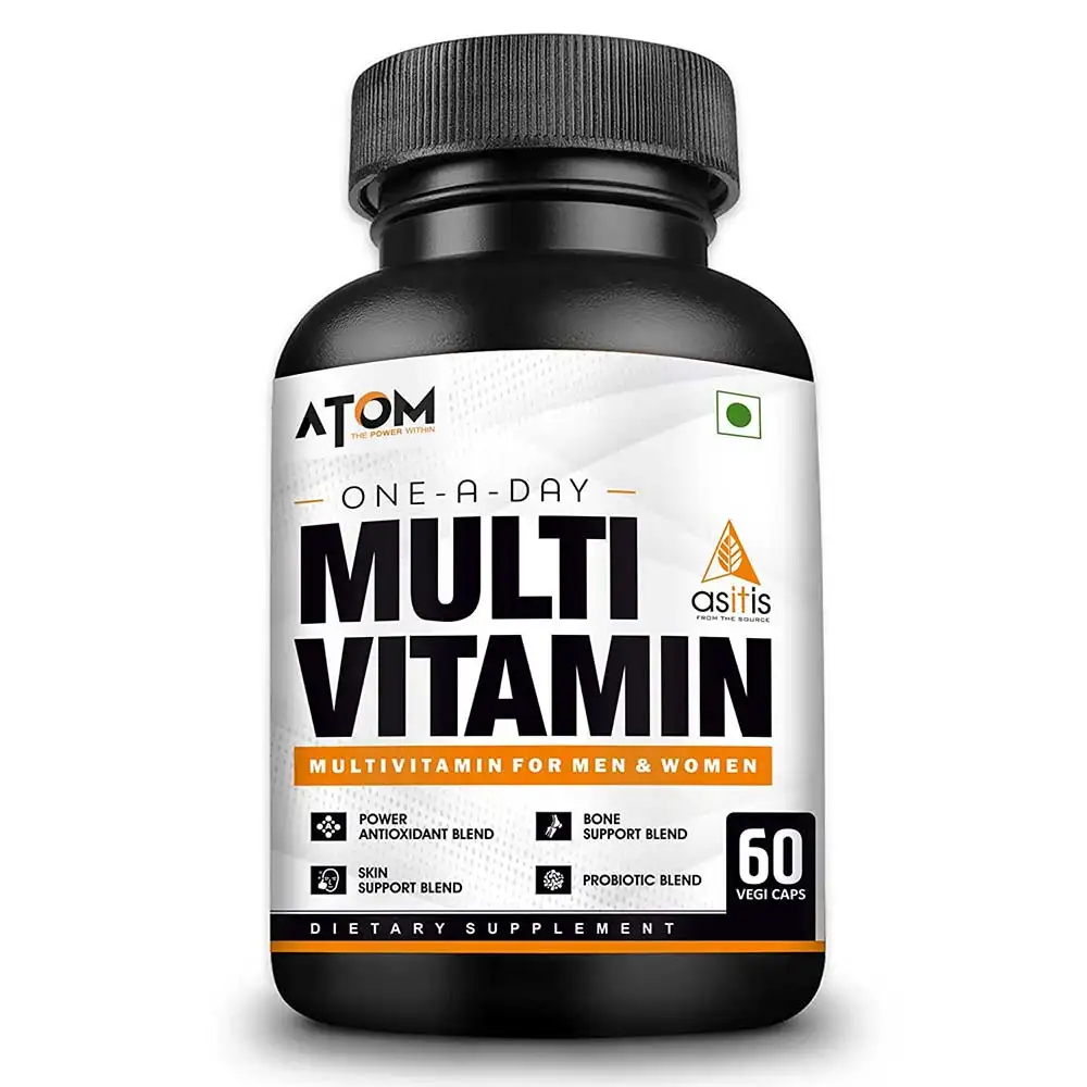 AS-IT-IS Nutrition ATOM Multivitamin,  60 veggie capsule(s)  Unflavoured