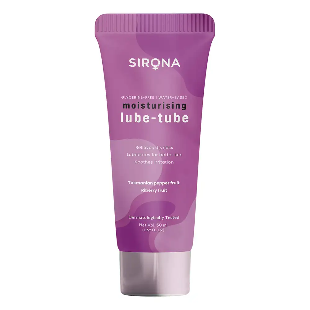 Sirona Glycerine Free Natural Lubricant Gel,  50 ml  for Men and Women