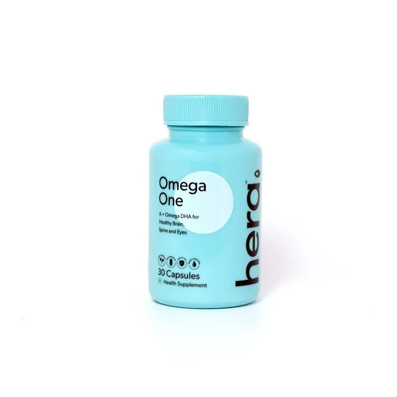 Hera - Omega One - Omega and Nutrient Combo for Memory and Eyesight - Lemon Essenced