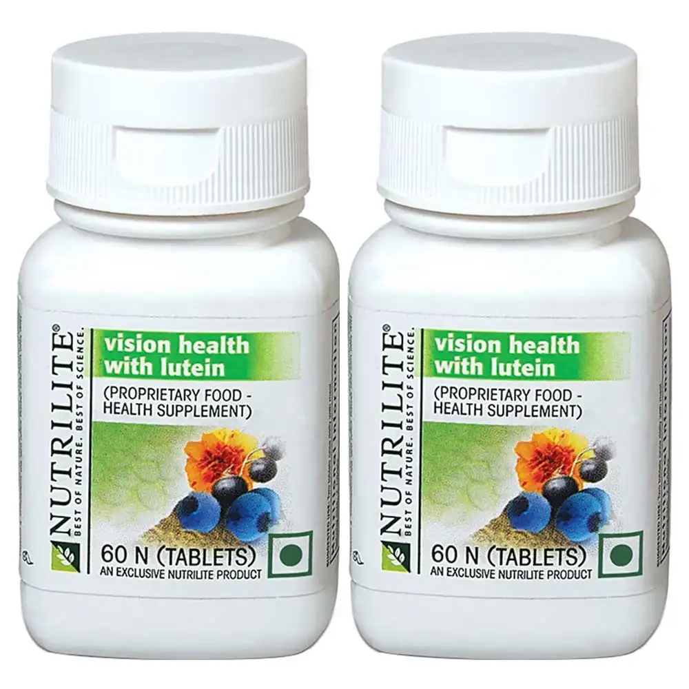 Amway Nutrilite Vision Health With Lutein - Pack of 2,  60 tablet(s)