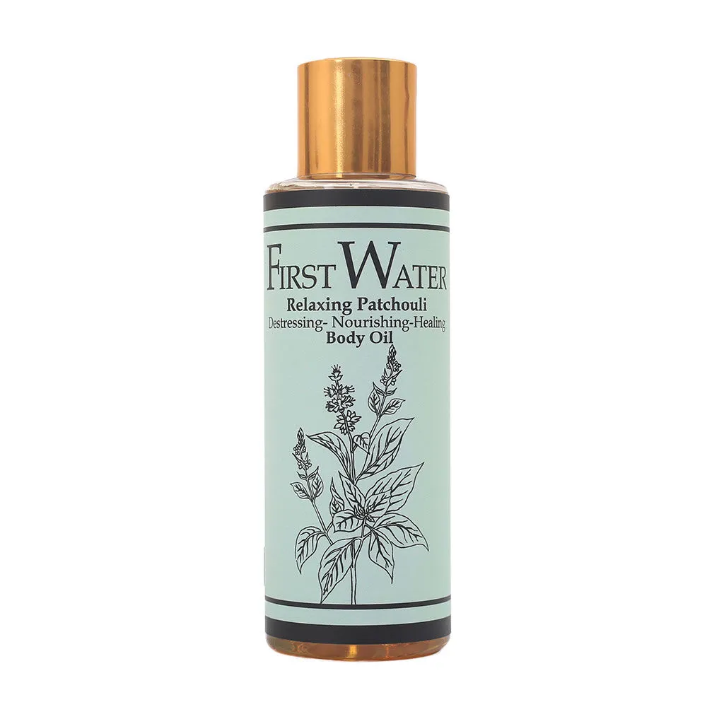 First Water Relaxing Patchouli Body Oil