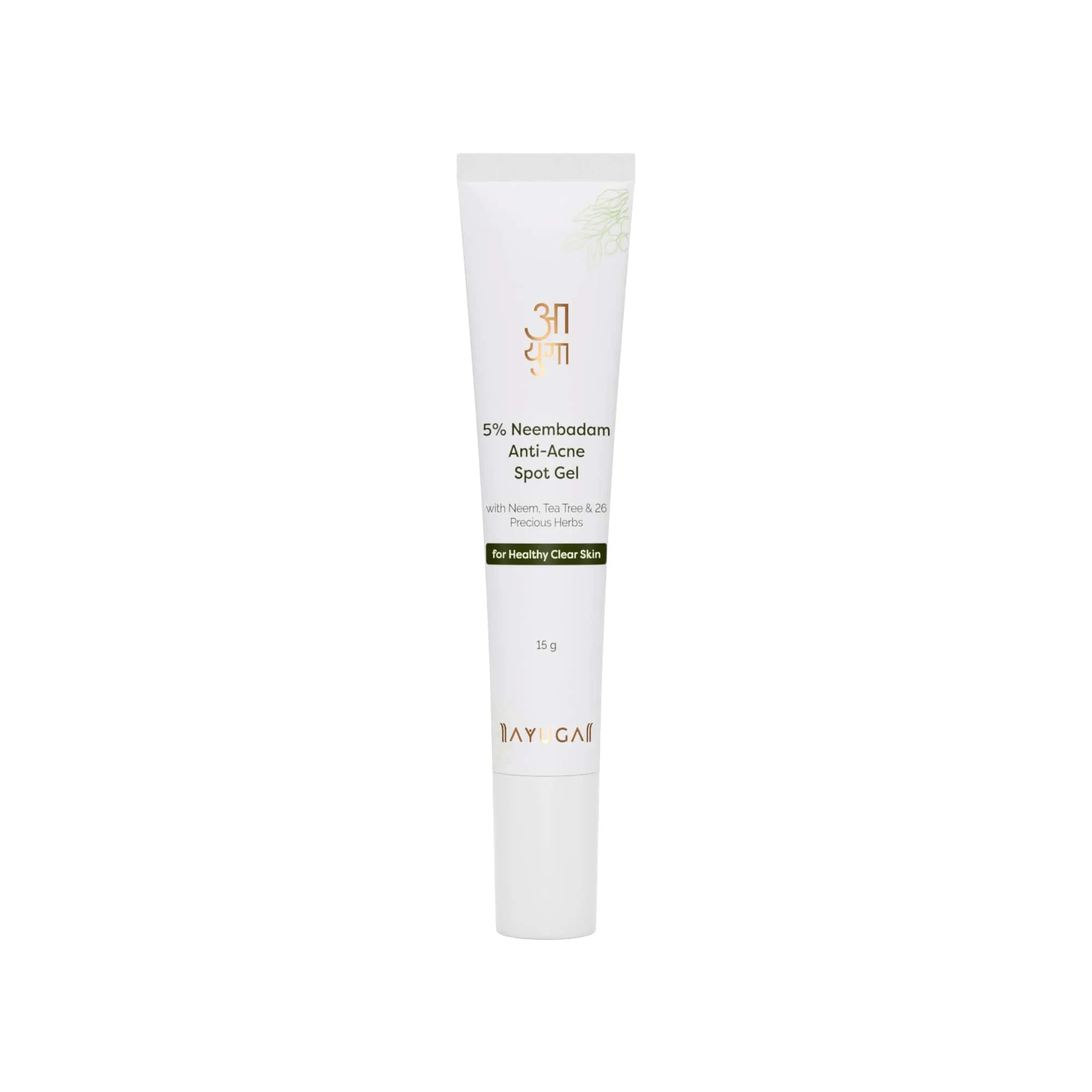 Ayuga 5% Neembadam Anti-Acne Spot Gel with Neem & Tea Tree