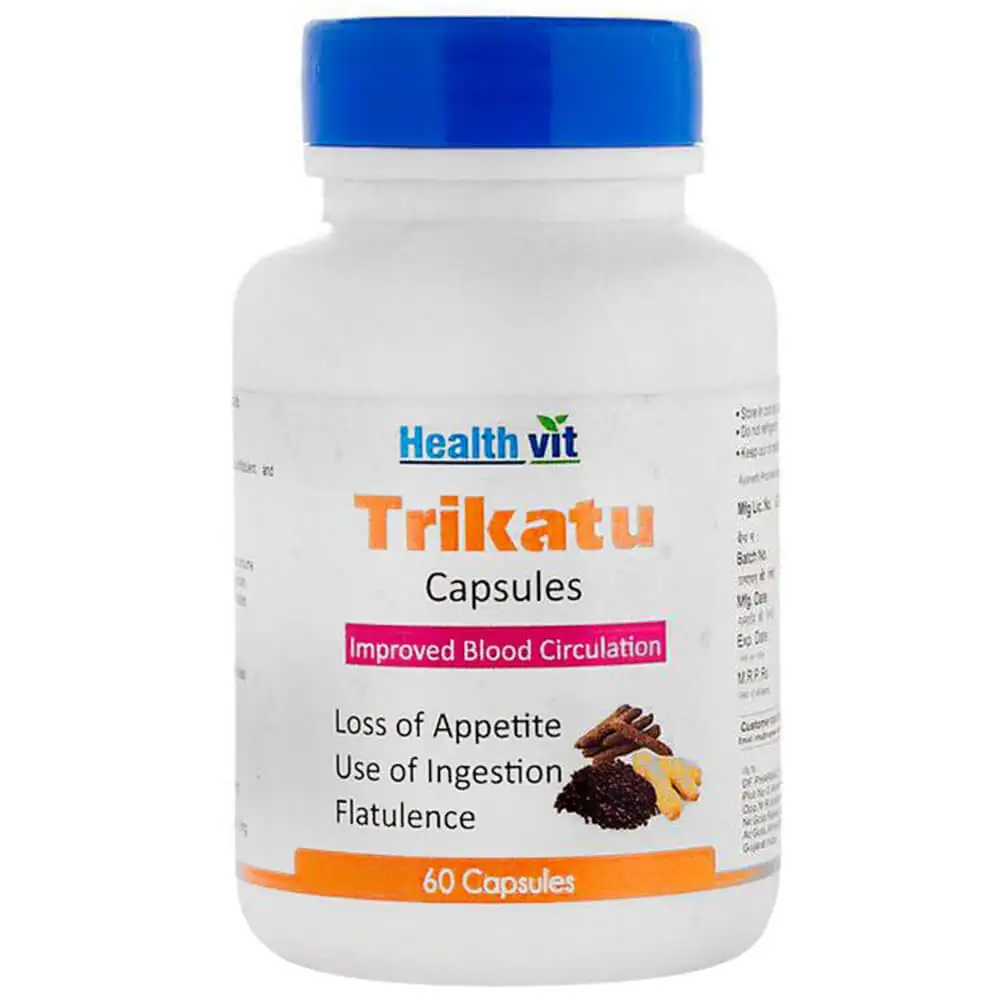 Healthvit Trikatu,  60 capsules