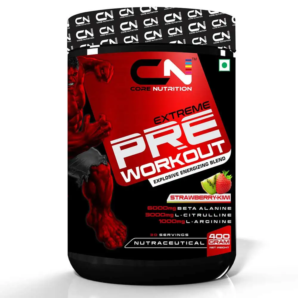 Core Nutrition Extreme Pre-Workout,  0.88 lb  Strawberry-Kiwi