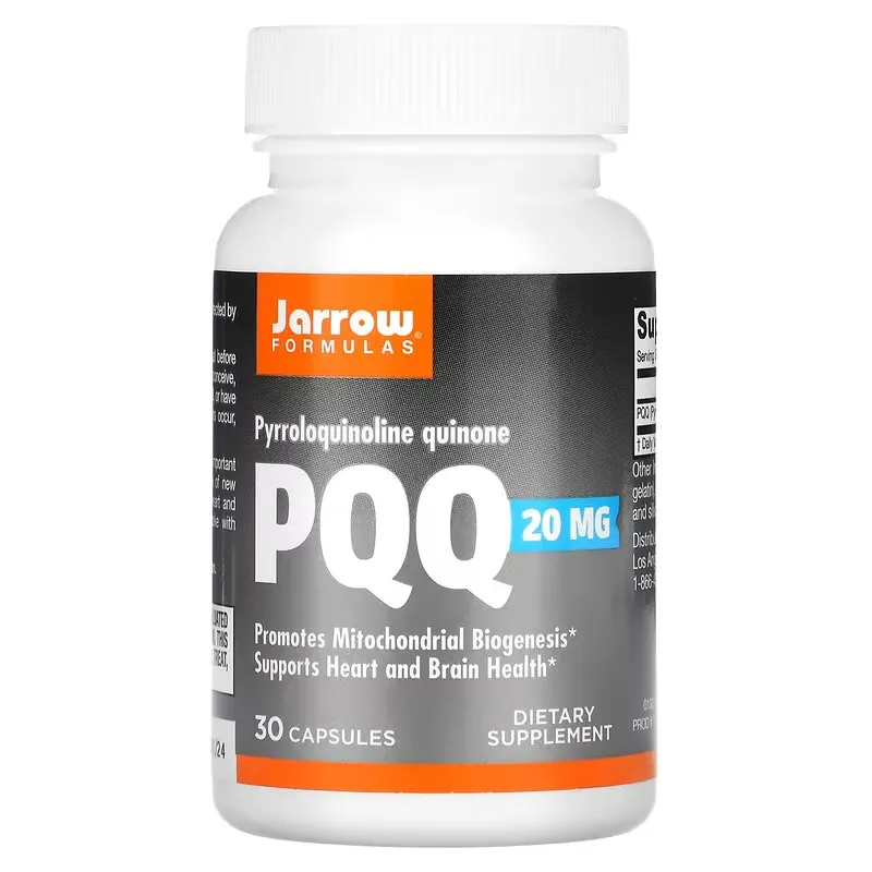 PQQ, 20 mg, 30 Capsules