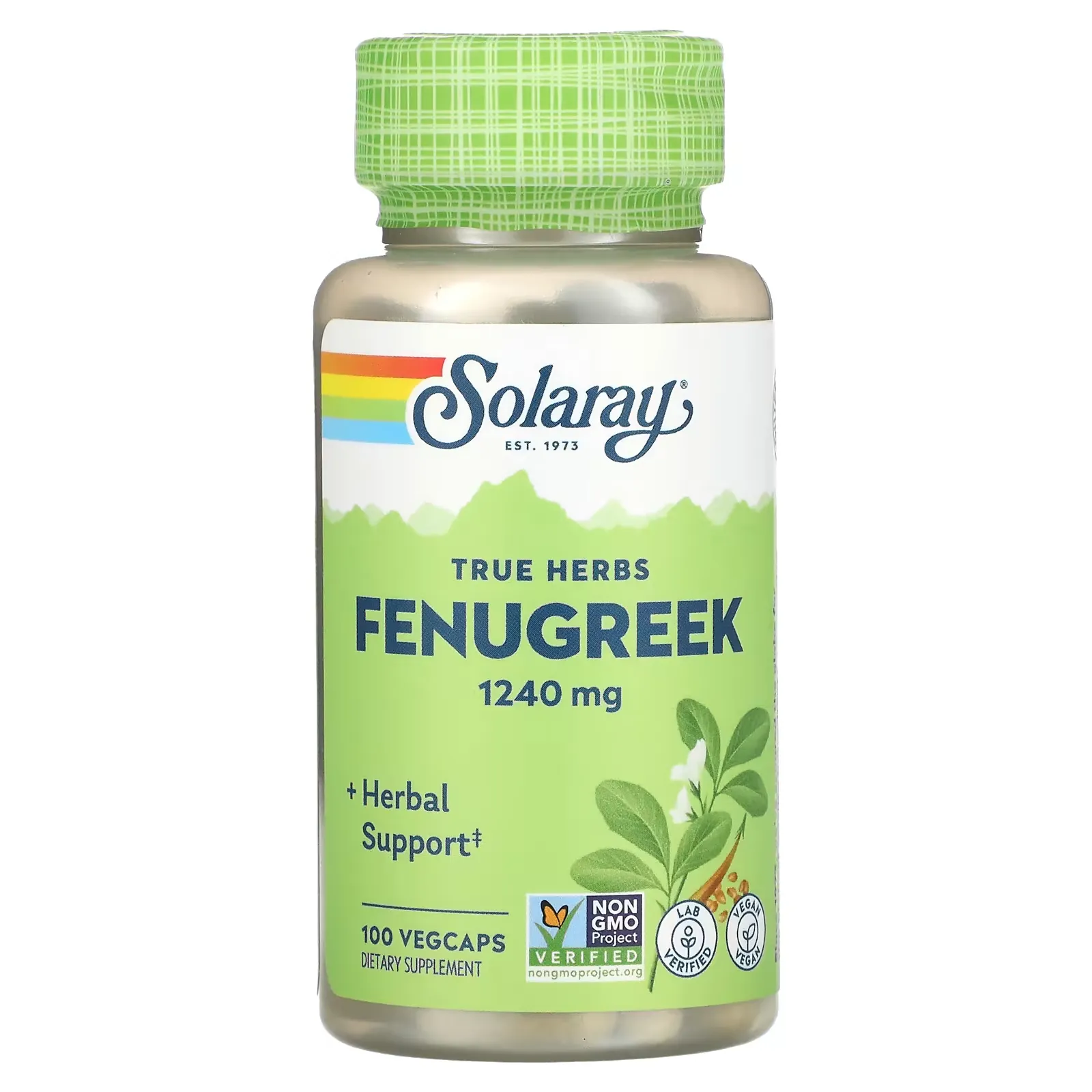 Fenugreek, 620 mg, 100 VegCaps