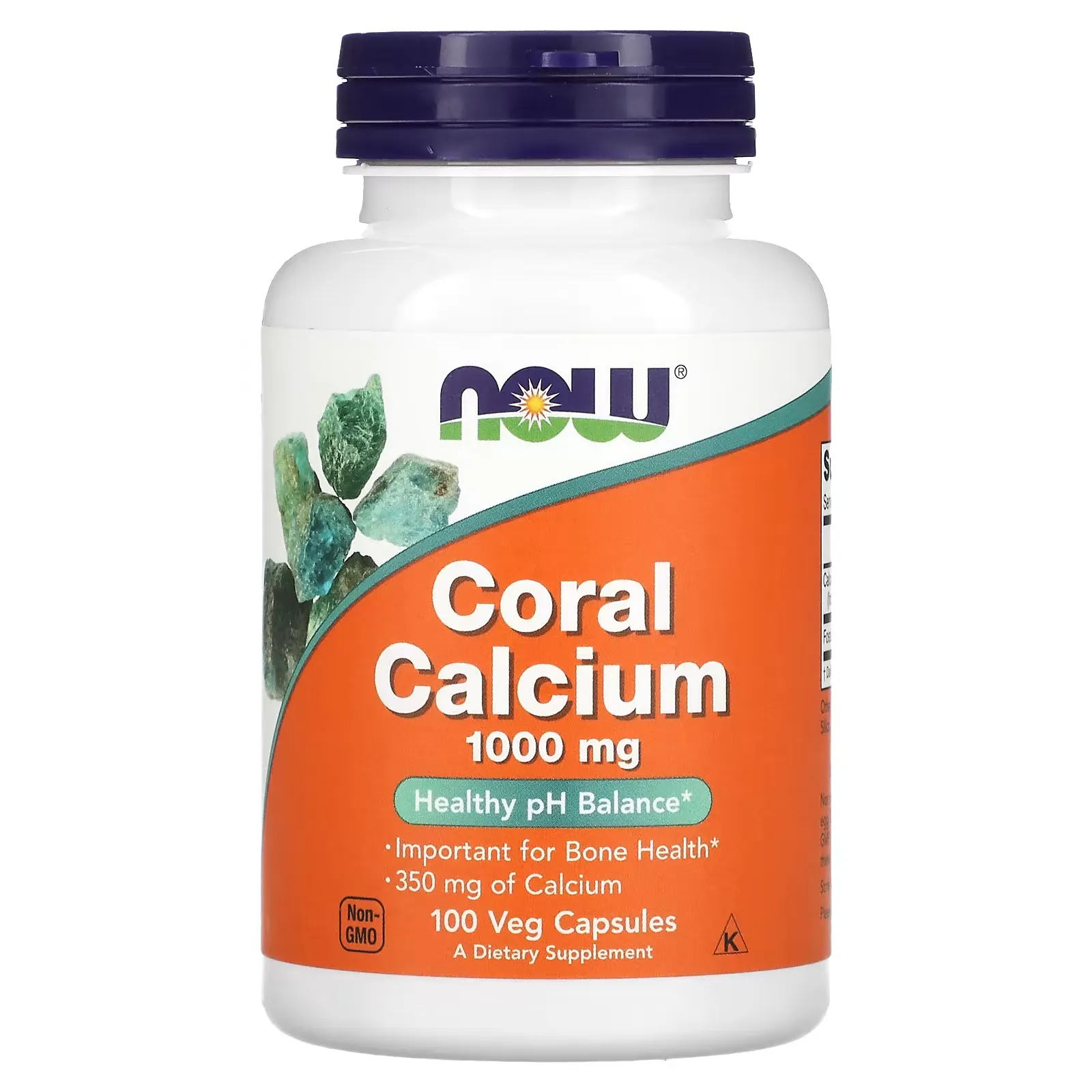 Coral Calcium, 1,000 mg, 100 Veg Capsules