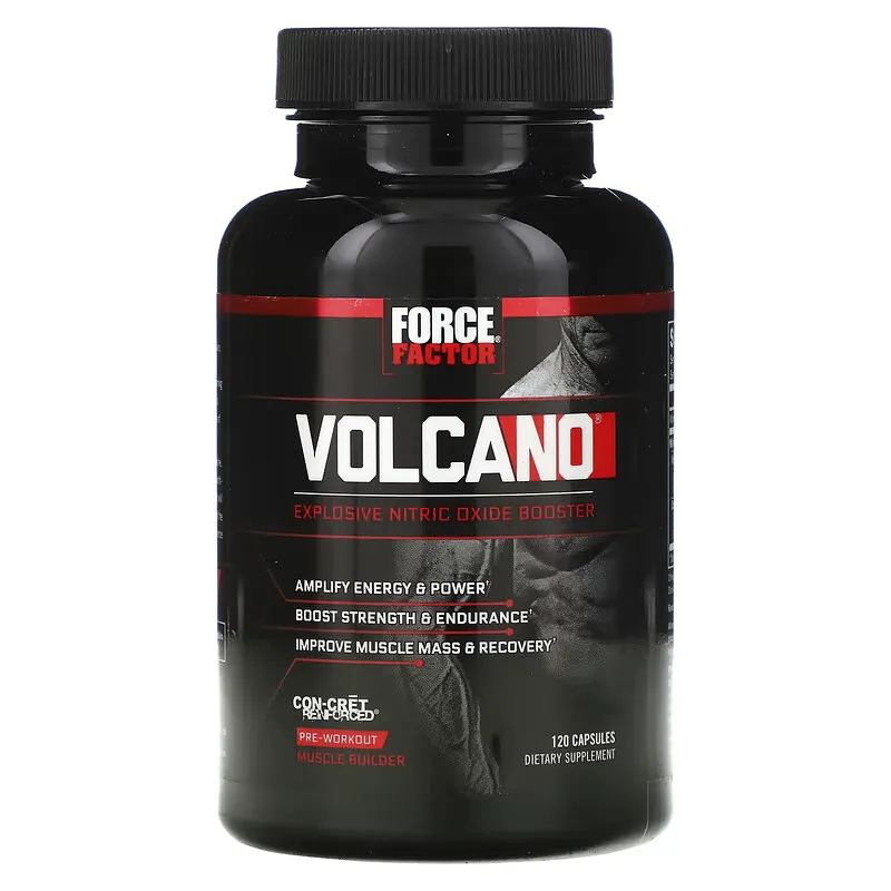 Volcano, Explosive Nitric Oxide Booster, 120 Capsules