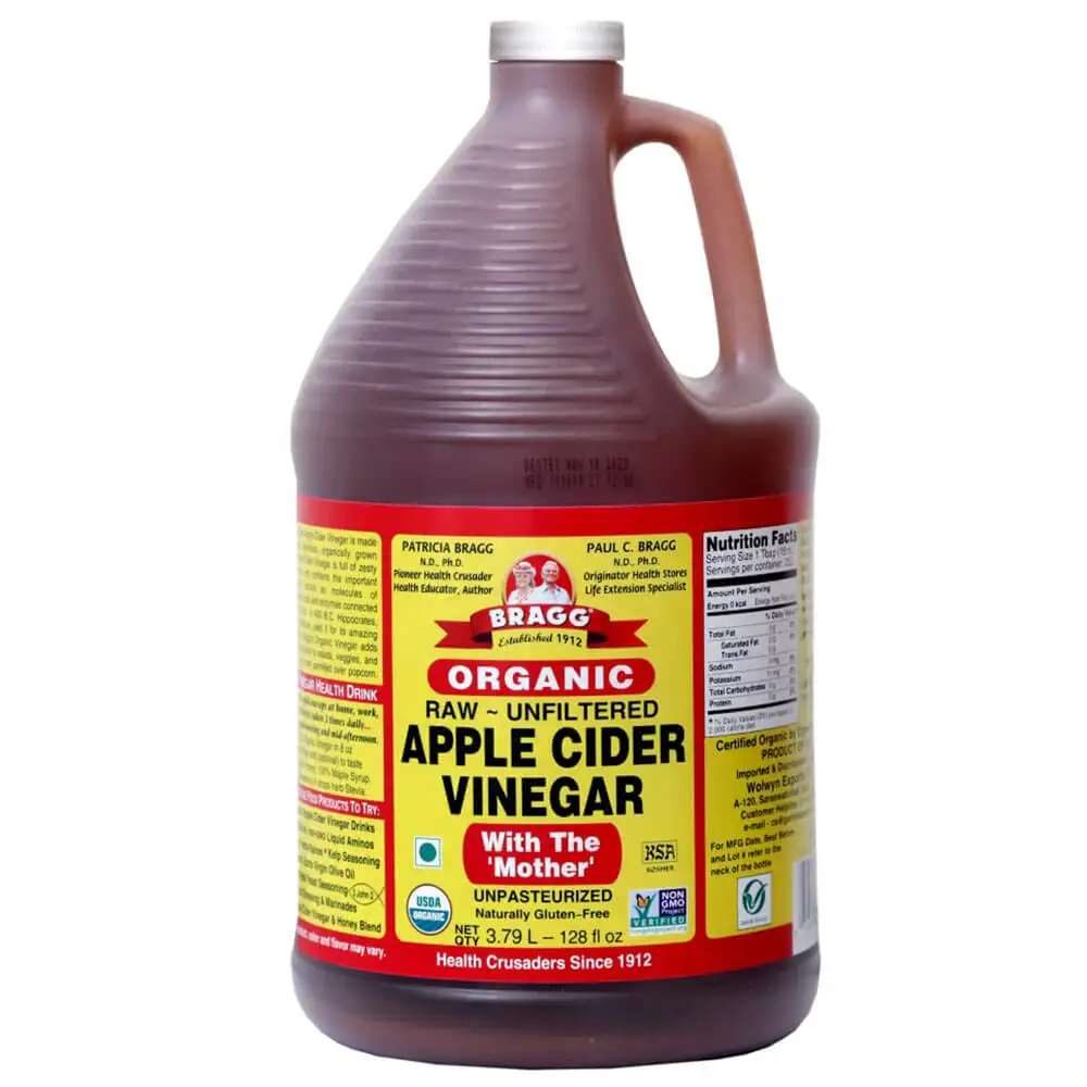 Bragg Apple Cider Vinegar,  3.79 L  Unflavoured