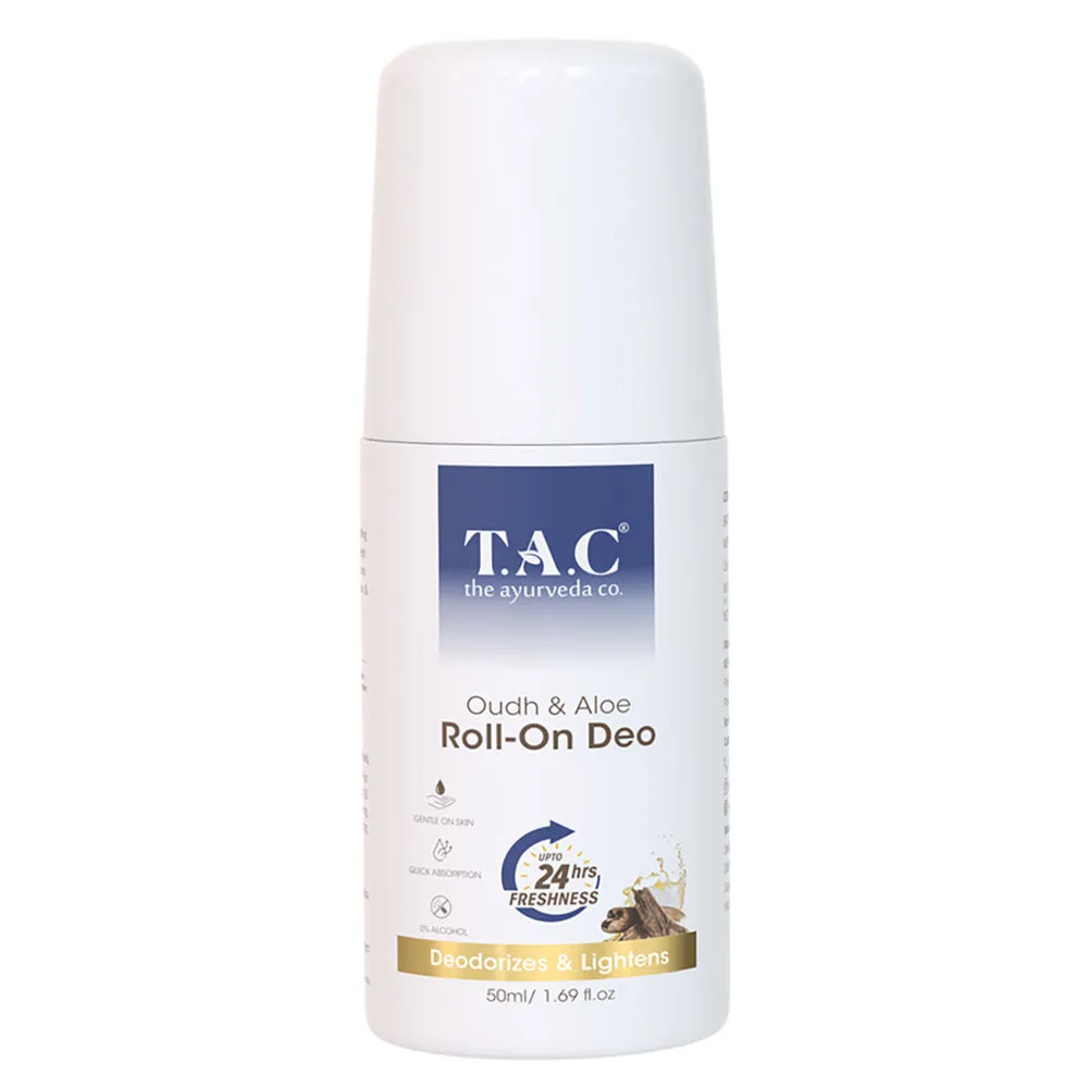 TAC - The Ayurveda Co. Oudh & Aloe Underarm Roll-On