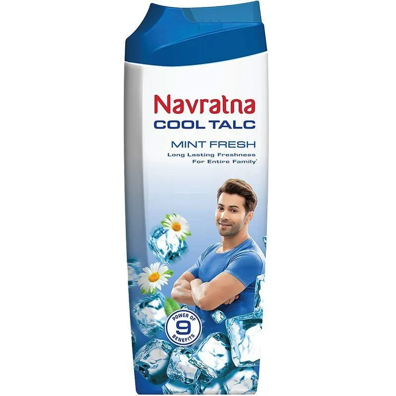 Navratna Cool Talc - Mint Fresh