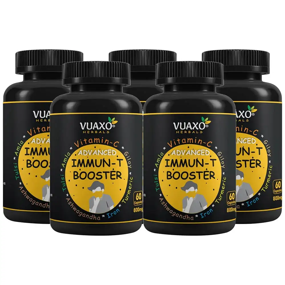 Vuaxo Advanced Immun-T Booster,  300 capsules  Unflavoured