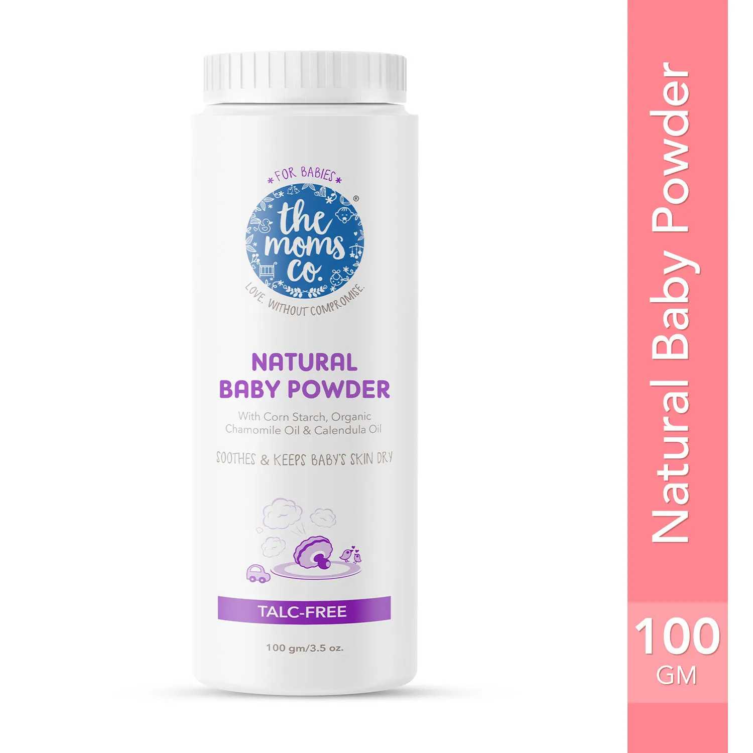 The Moms Co. Talc-Free Natural Baby Powder