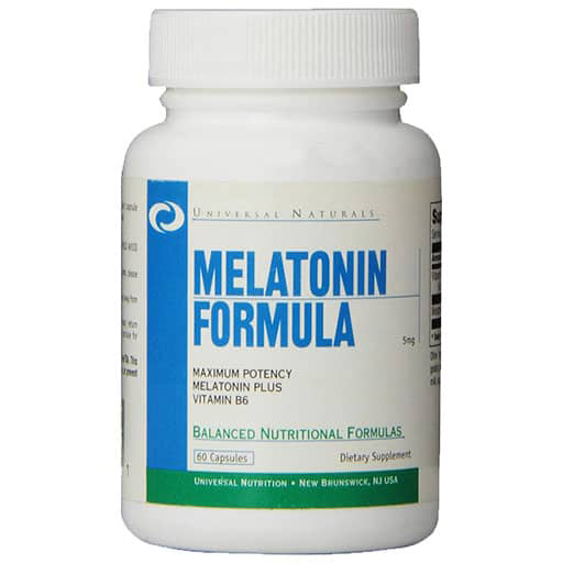 Melatonin By Universal Nutrition, 5 mg 60 Caps