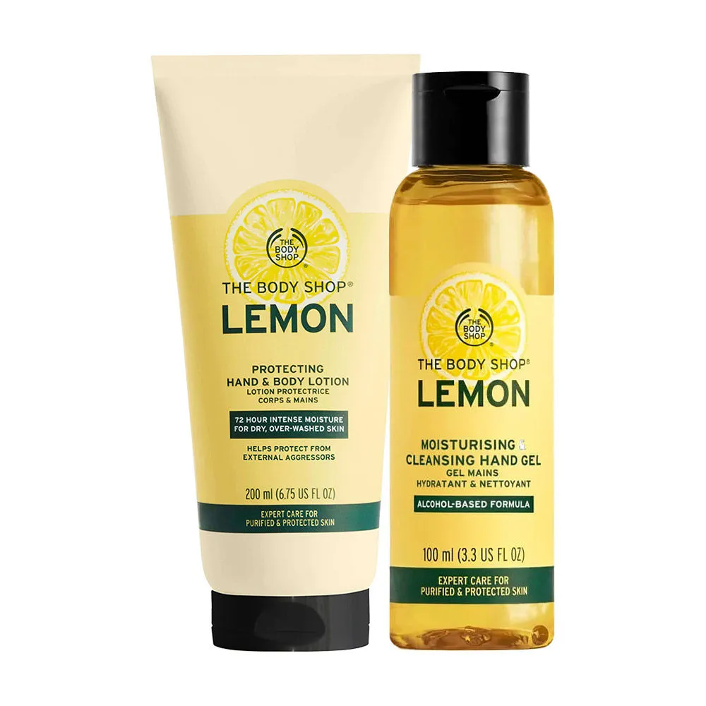 The Body Shop Lemon Hand Care Duo