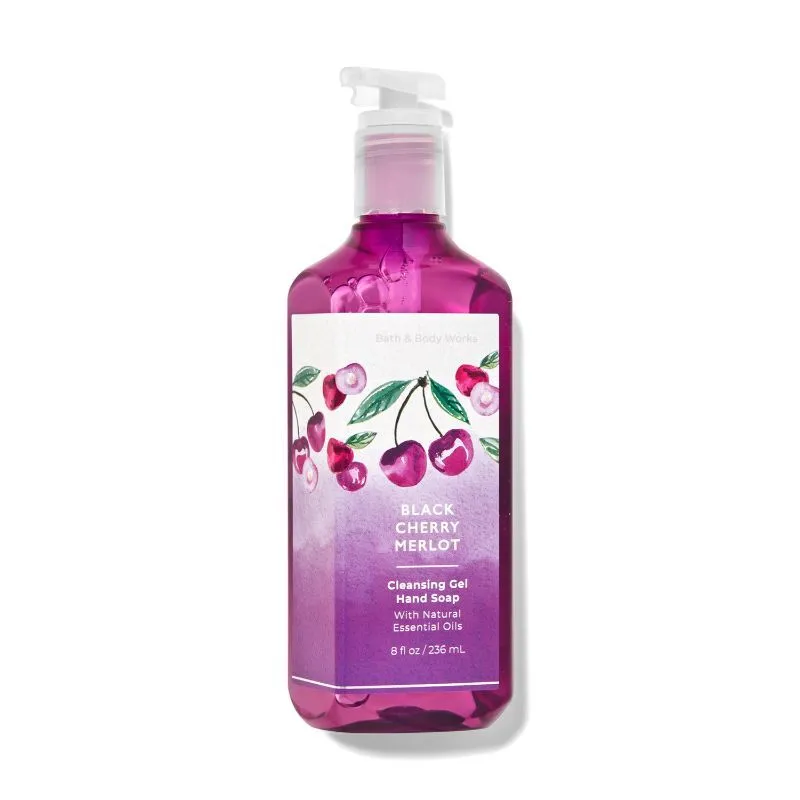 Bath & Body Works Black Cherry Merlot Cleansing Gel Hand Soap