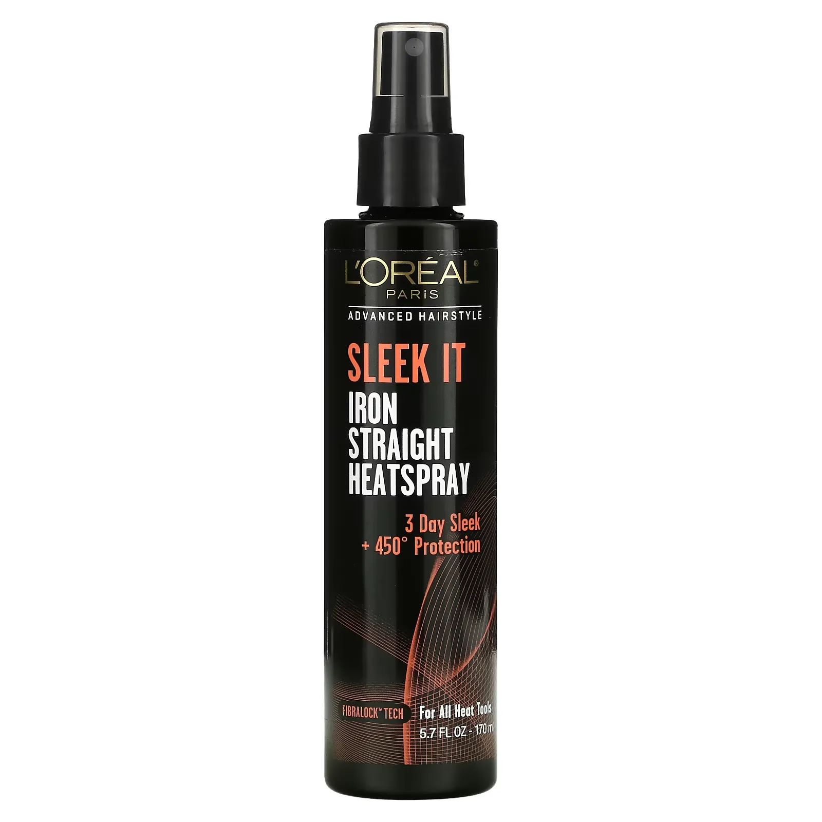 Advanced Hairstyle, Sleek It Iron Straight Heatspray, 5.7 fl oz (170 ml)