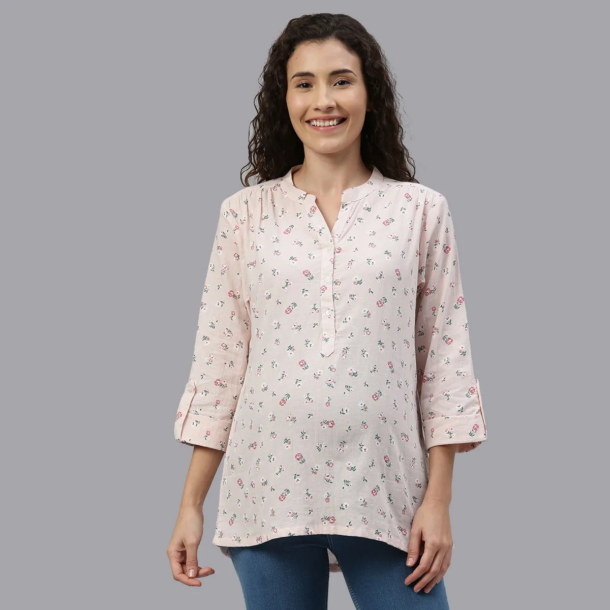 Nejo Maternity Top - Pink