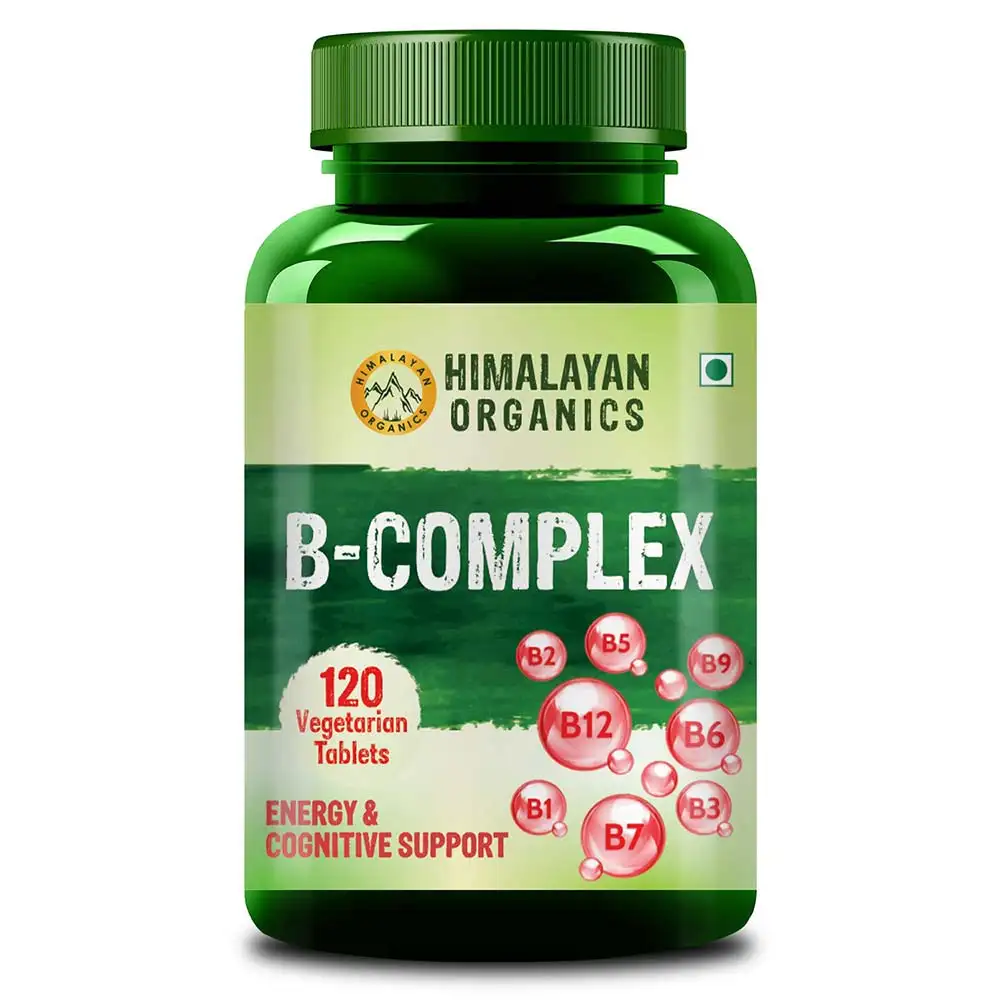 Himalayan Organics B - Complex,  120 tablet(s)  Unflavoured