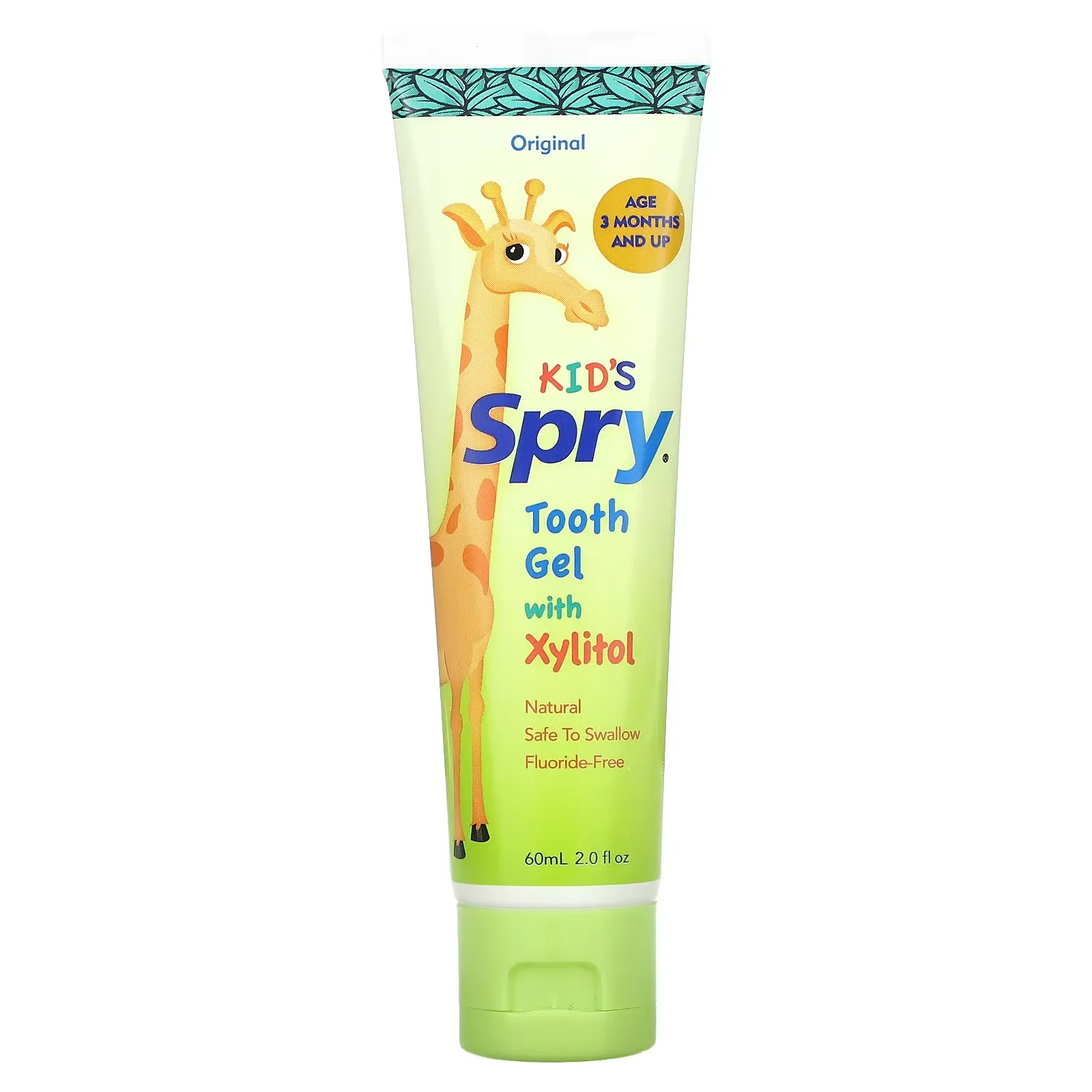 Kid's Spry, Tooth Gel with Xylitol, Original, 2 fl oz (60 ml)