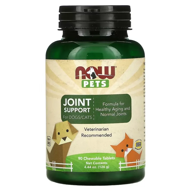 Pets, Joint Support for Dogs/Cats, 90 Chewable Tablets, 4.44 oz (126 g)