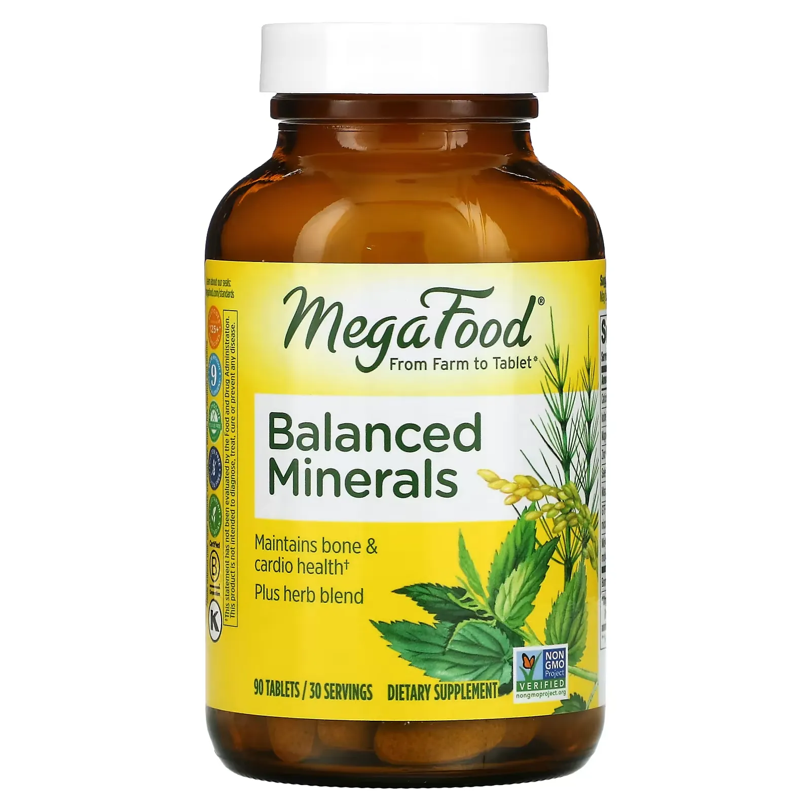 Balanced Minerals, 90 Tablets