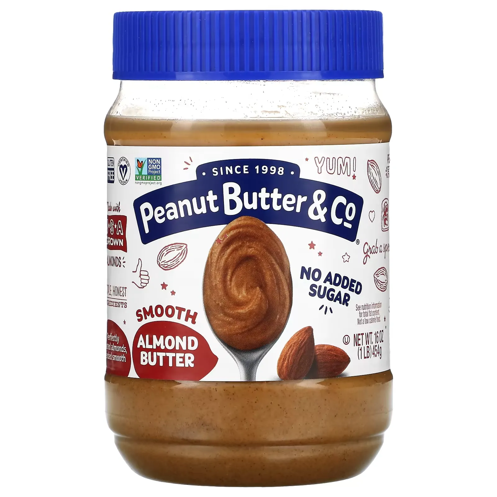 Almond Butter Spread, 16 oz (454 g)