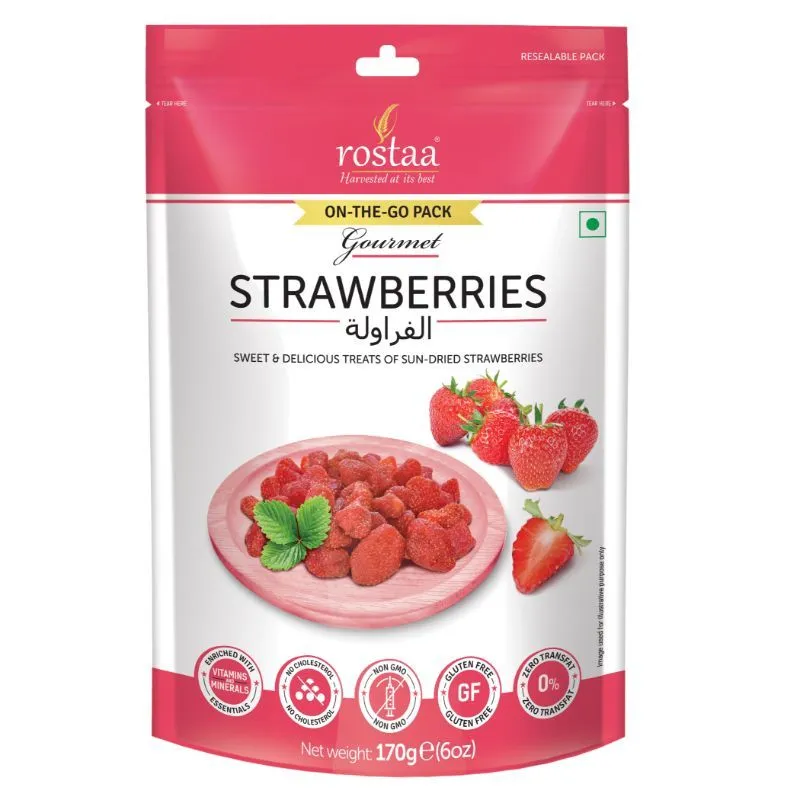 Rostaa Gourmet Dried Strawberries