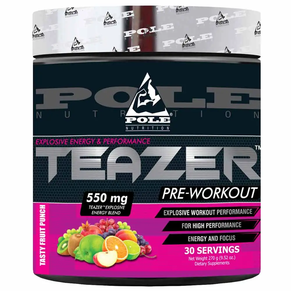 Pole Nutrition Teazer Pre Workout,  0.59 lb  Fruit Punch