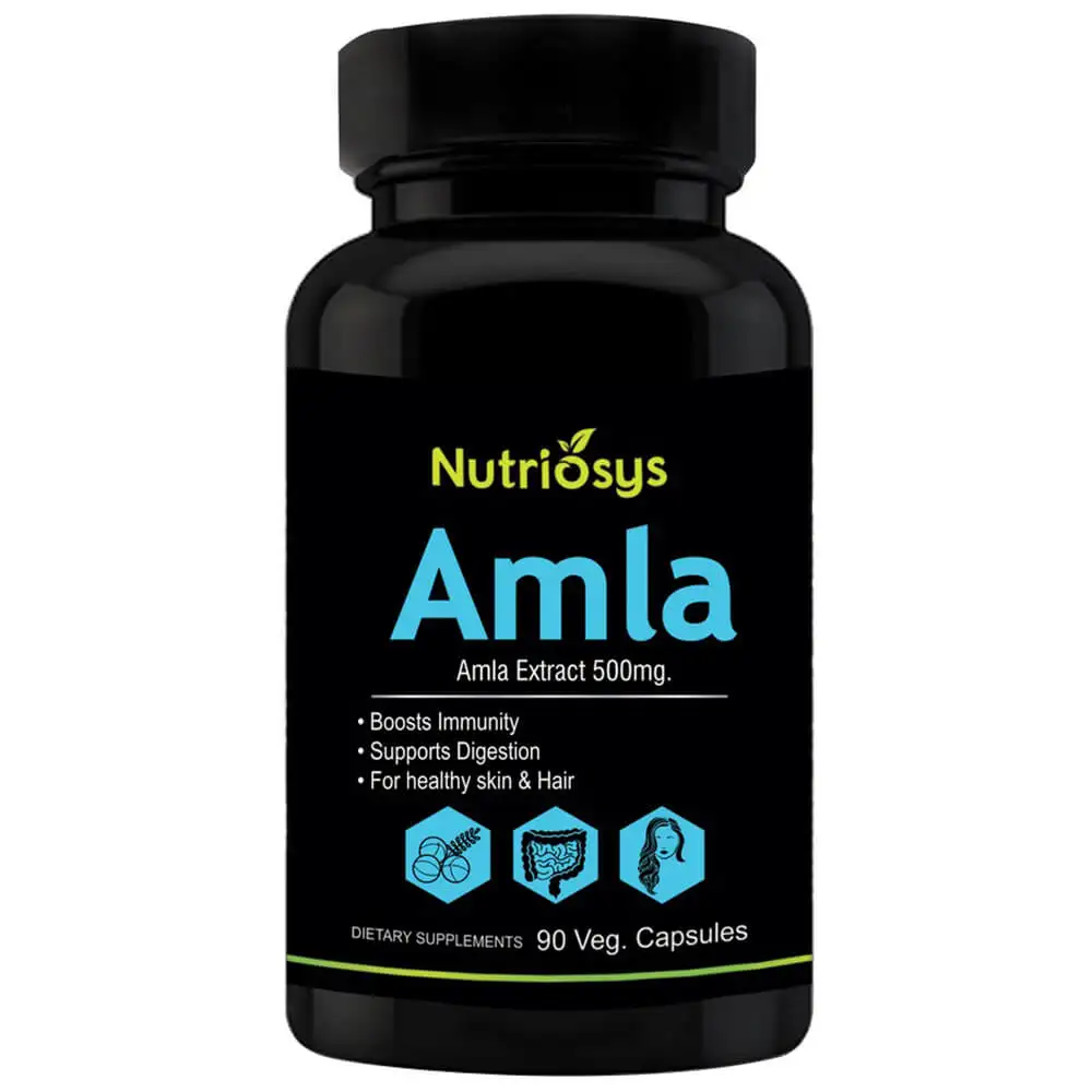 Nutriosys Amla (500 mg),  90 capsules