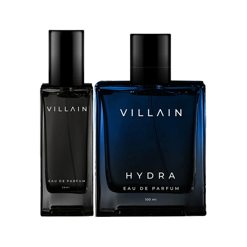 Villain Hydra (eau De Parfum) Perfume Combo For Men