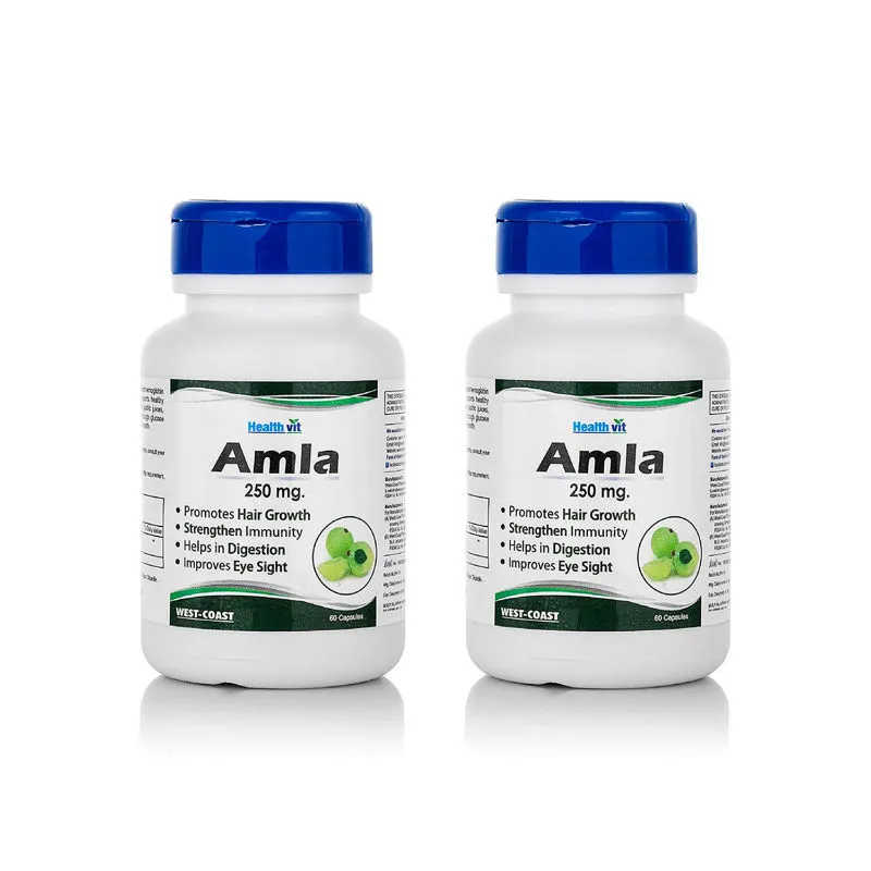 HealthVit Amda Amla Powder 250mg - Pack Of 2