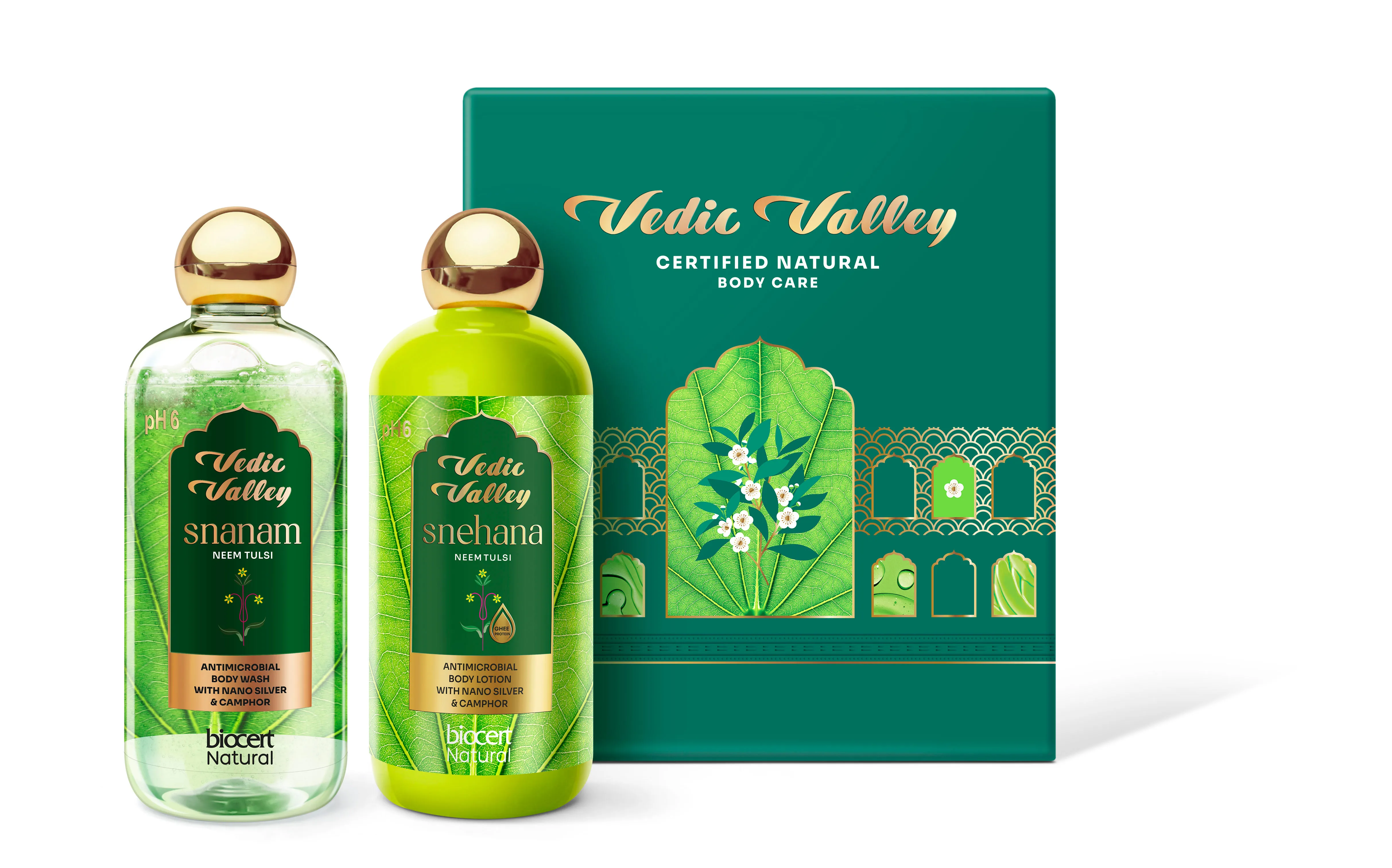 Vedic Valley Neem Tulsi Body Care Gift Box